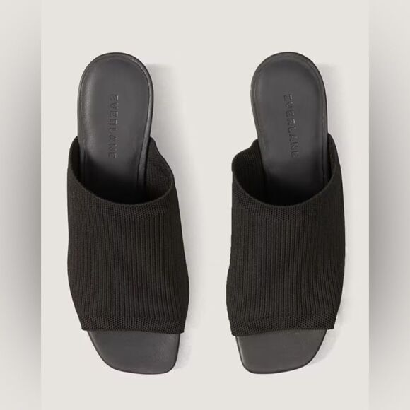 NEW EVERLANE The Glove Mule in ReKnit in black - Picture 5 of 10